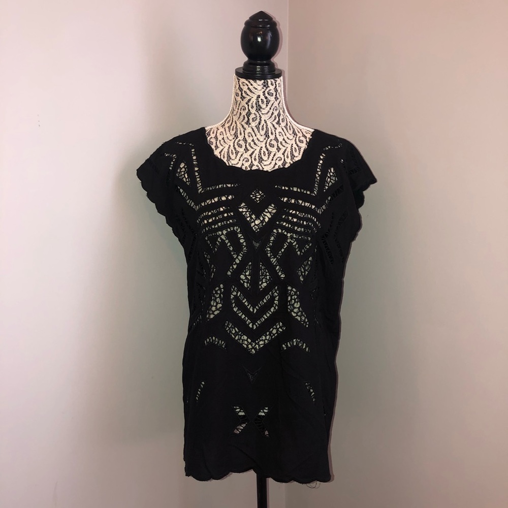 Forever 21 Open Weave Mini Dress